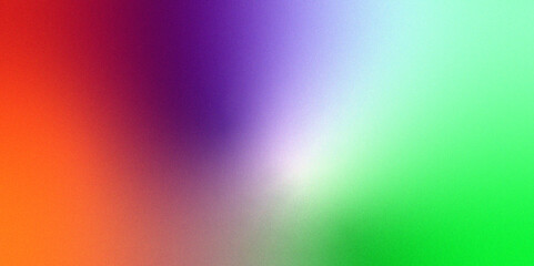 Abstract gradient multicolor and light colorful background, gradient background with grainy texture, Smooth transitions of iridescent colors, Blurred colored abstract background.	