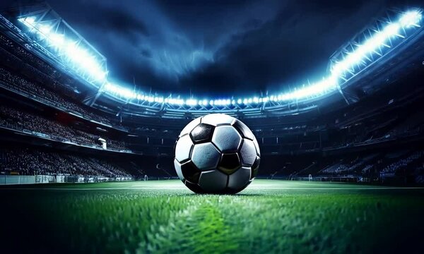 Soccer, football sports banner on fire background. Template for bookmaker ads with copy space. Mockup for betting advertisement. Sports betting application, betting, gambling, bookmaker