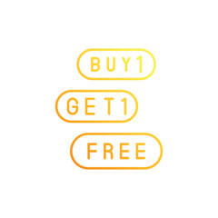 BOGO vector icon