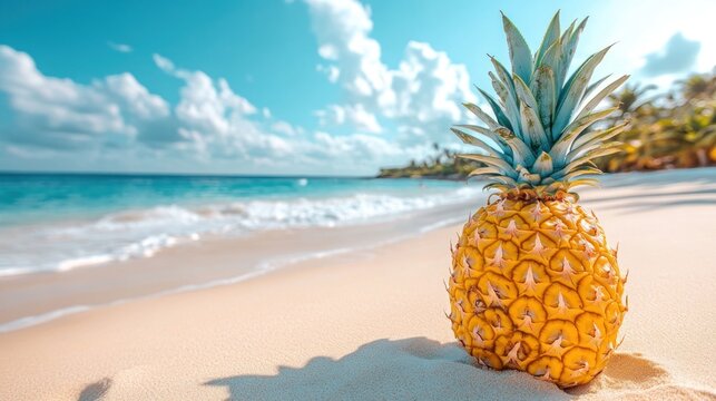 Pineapple on the Beach