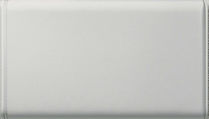 macro photograph emphasizing the elegant simplicity of a white textured vegan leather.