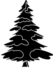 winter illustration forest silhouette nature logo tree icon snow outline season pine outdoor cold travel sky weather beautiful environment shape men vector graphic background