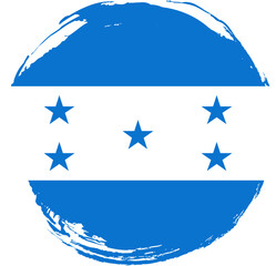 Grunge Brush Circular On  Honduras