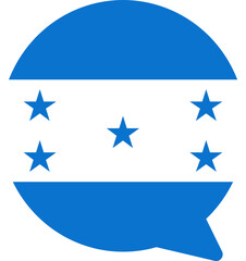 Honduras Falg on Chat Icon
