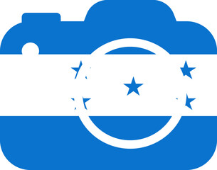 Honduras Flag On Camra Icon