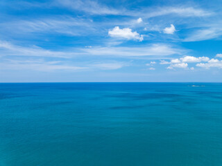 Beautiful sea surface in summer season seascape background ,Nature sea beach background,High angle view waves seascape nature view