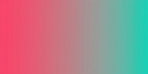 Fototapeta premium Gradient background with a mix of turquoise and coral hues creating a playful and energetic atmosphere, coral, turquoise, beachy vibe