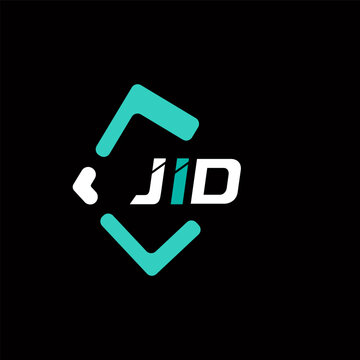 JID creative minimalist letter logo. JID unique vector initials alphabet letter logo design