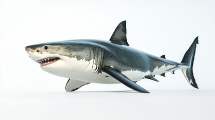 Fototapeta premium Great White Shark Close-up