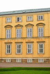 Beautiful architecture of Frederiksberg Slot in Copenhagen.