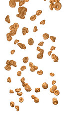 Lots of poop icons on transparent background. Funny poop emoji background.
