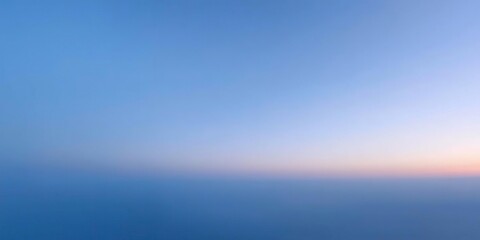 Obraz premium Sky with soft blue gradient extending into infinity, day, celestial