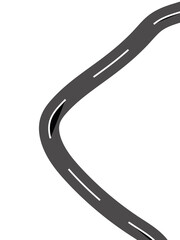 linear movements of the pattern on a white background