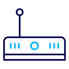 Router Outline Color icon