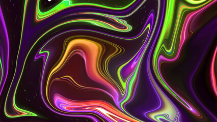 abstract motion of bright swirls. Suitable for use as a texture, background image, or wallpaper