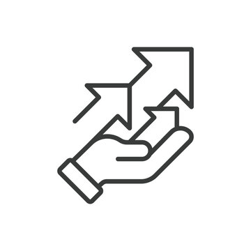 WebHelp with project launch, icon in line design. Help, project, launch, support, assistance, teamwork, planning on white background vector. Help with project launch editable stroke icon