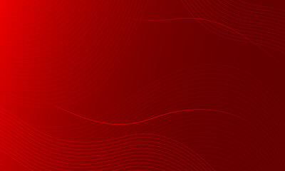 Red abstract background. Vector illustration