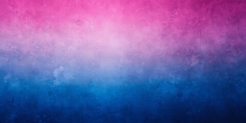 Fototapeta premium Calming Deep Blue to Vibrant Pink Gradient Background with Soft Purple Hues for Artistic and Creative Use in Design Projects