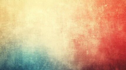 Fototapeta premium Gradient backdrop showcasing a retro grainy film texture with blurred chromatic hues and a vintage noise effect for creative projects.