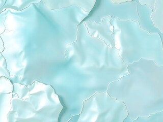 Obraz premium Teal and pale blue hues of mother of pearl, teal, oceanic