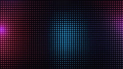 Vibrant Neon Dot Grid Background with Gradients in Pink and Blue, Ideal for Displaying Electronic Products or Modern Designs