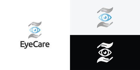 Eye Care, eye clinic Logo Design Template.