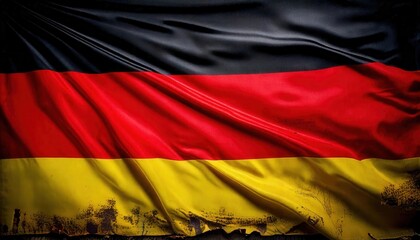 Naklejka premium Close-up of the German Flag