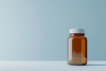 Prescription bottle with insurance approval blank space