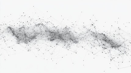 Fototapeta premium The background is made up of Plexus meshes. Modern illustration