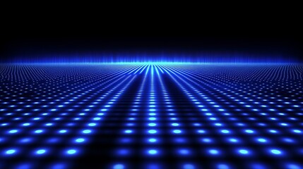 Symbolic background representing data particles in a technological environment, each particle carrying a unique piece of information