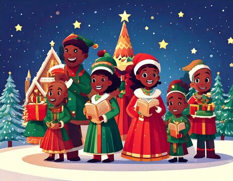 christmas carol singers