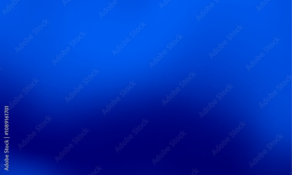 Aufkleber abstract blue background, blue curve design smooth shape by blue color with blurred effect