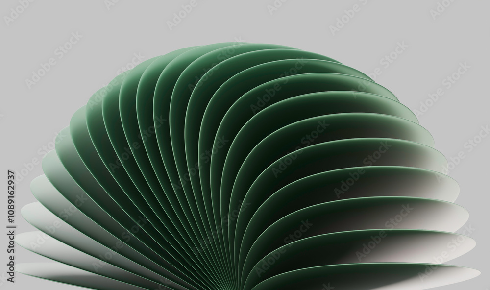 Poster modern minimalist design featuring overlapping circular shapes in a gradient color scheme