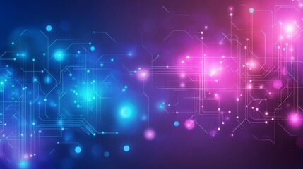 Obraz premium Modern Concepts and Digital Innovation: A Technological Background