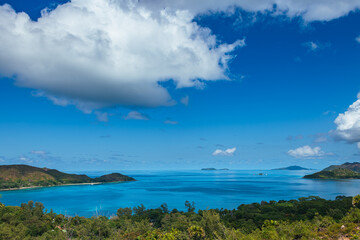 Obraz premium The Beautiful Curieuse Marine National Park