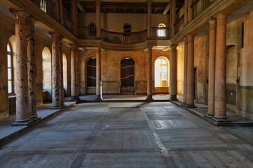 großer Saal in der zukünftigen Spieleerlebniswelt 