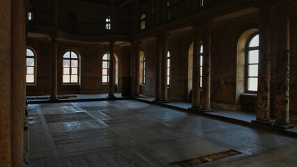 großer Saal in der zukünftigen Spieleerlebniswelt 