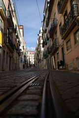 old streets in lisboa, Portgual