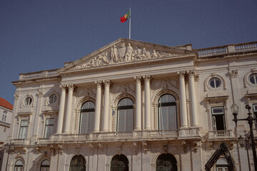 old buildings in lisboa portugal