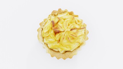 Cheesecake Cupcake with Creamy Topping and Fresh Berries | Perfect for Dessert Branding, Event Planning, Bakery Visualization, and Special Occasion Treats