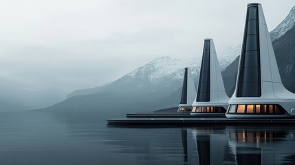 Autonomous wind-powered sailboats docking in smart harbors innovative sustainable transport solutions for coastal environments