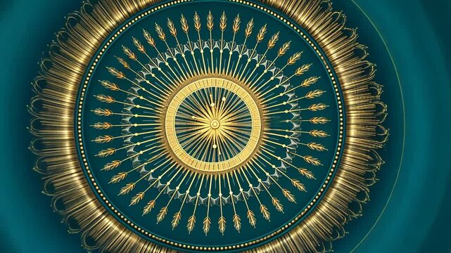 Elegant Black and Light Circle Mandala Pattern Design with Floral Elements and Geometric Shapes