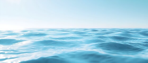 Fototapeta premium Serene Blue Room: Minimalist interior design, showcasing a clean, light blue room with subtle lighting. Perfect for product displays or showcasing a sense of calm.