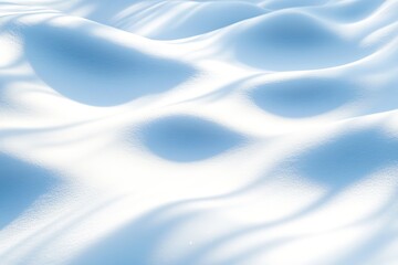 Obraz premium Snowy texture with light and shadow playing on surface.