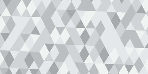 Obraz premium black and gray background seamless mosaic and low polygon triangle texture. triangles in gray tones. Triangle shape retro wall grid pattern geometric ornament tile vector square element.. , <