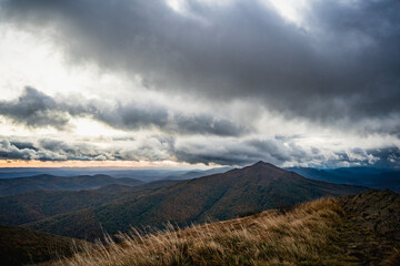 Epic Sunrise over Carynska Meadow from Wetlinska Meadow