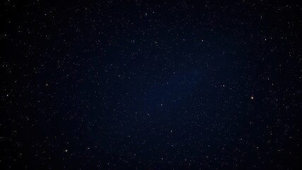 Obraz premium Dark celestial background with scattered stars twinkling in shades of blue and gold, astronomy photo, celestial body