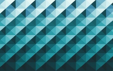 Teal triangle pattern. Abstract geometric backdrop of teal triangles creating a subtle depth and tranquil mood.  Perfect for modern designs.