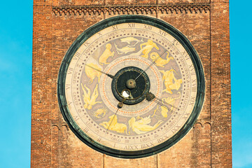 Astronomical clock of the cathedral of Cremona
