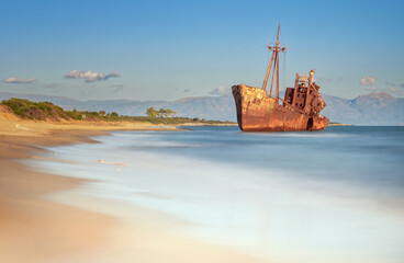 Gytheio - greece shipwreck